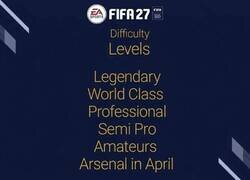 Enlace a Para el próximo FIFA van a haber nuevos niveles de dificultad