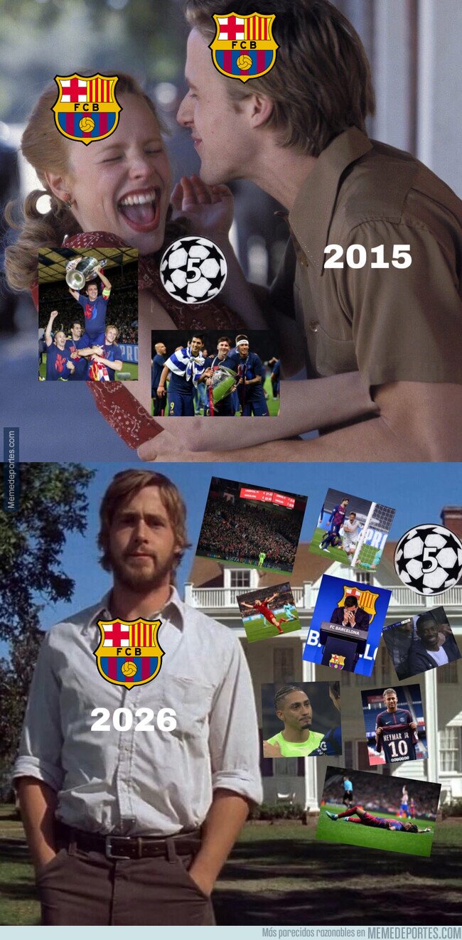1238797 - El tiempo ha sido cruel con el Barça