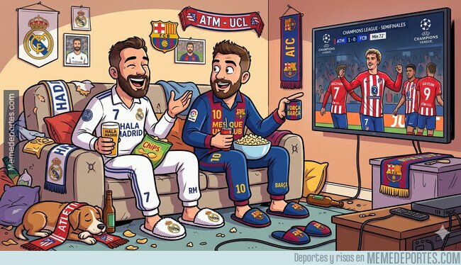 1238845 - Las semis de Champions como en casa en ningún sitio