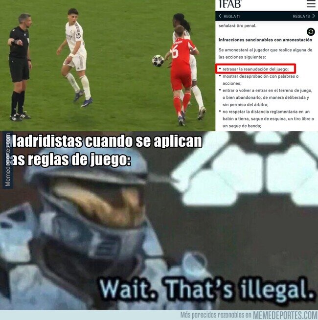 1238850 - El Madrid no quiere justicia, quiere ventajas.