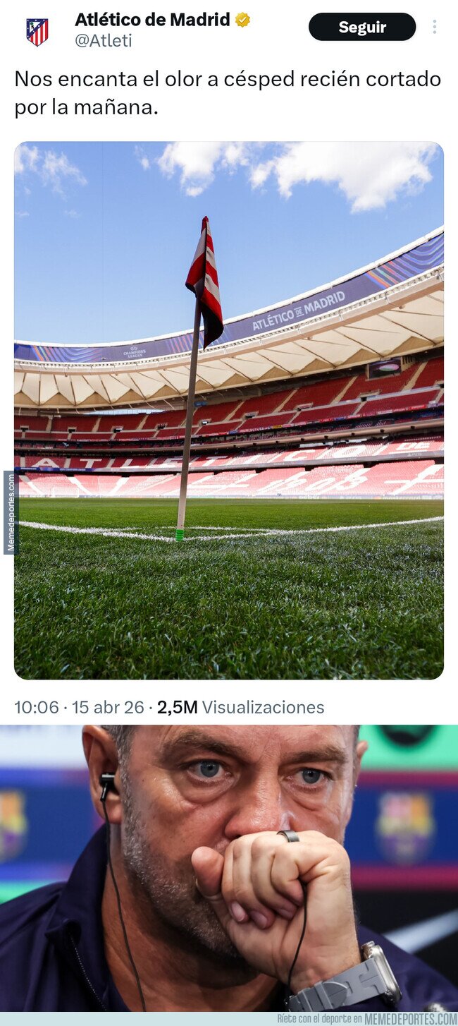 1238883 - Esto subió el Atlético al día siguiente de eliminar al Barça