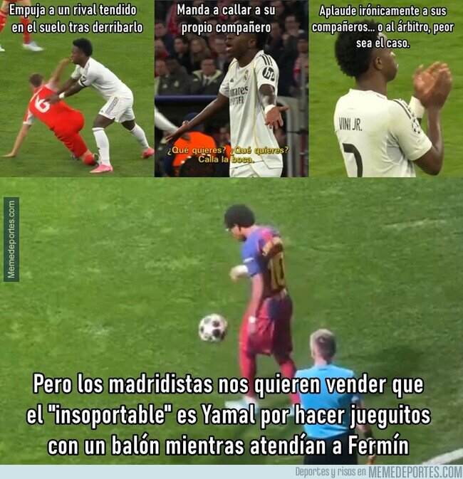 1238909 - Lo barato que sale criticar a Yamal y lo caro a Vinicius