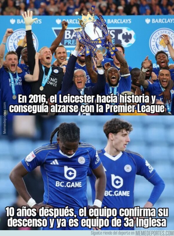 1239120 - La caída a los infiernos del Leicester en 10 años
