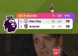 Enlace a Oficial: El Arsenal tiene el pecho congelado