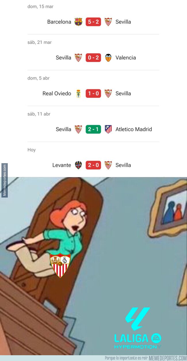 1239200 - El Sevilla, en caída libre