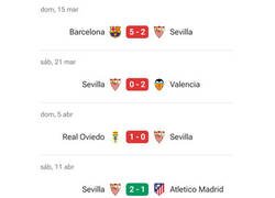 Enlace a El Sevilla, en caída libre