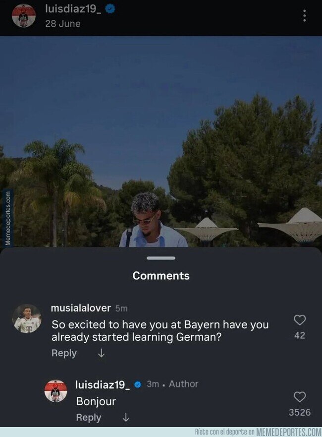 1239203 - Luis Díaz entró con buen pie en el Bayern