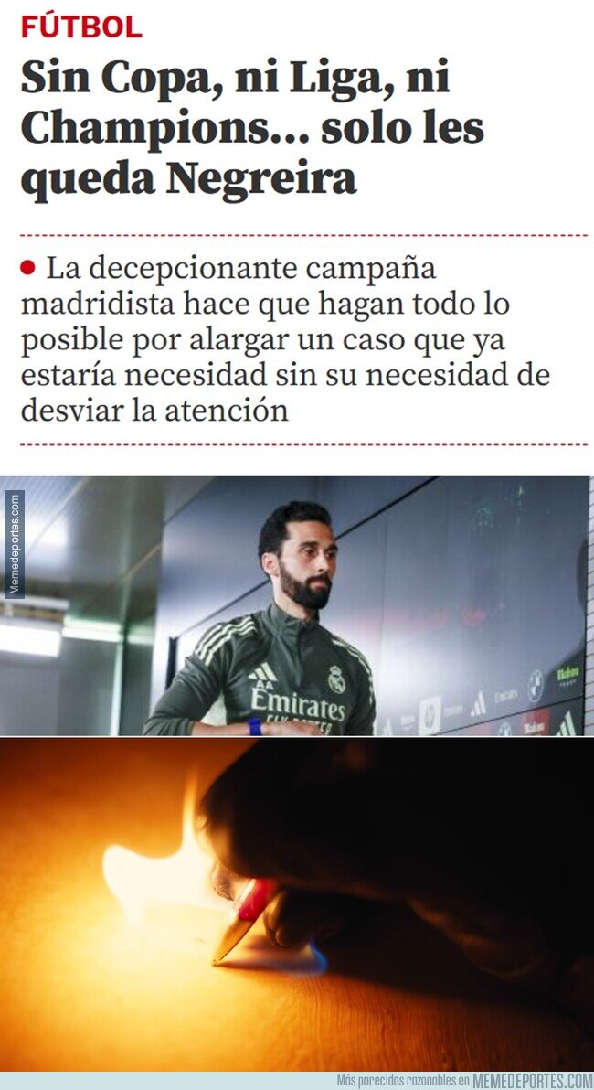 1239211 - El chicle de Negreira no pierde el sabor.