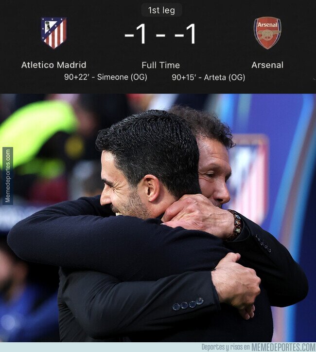 1239458 - Primer partido de la historia con goles negativos