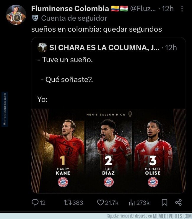 1239503 - Cómo vas a soñar quedar segundo...
