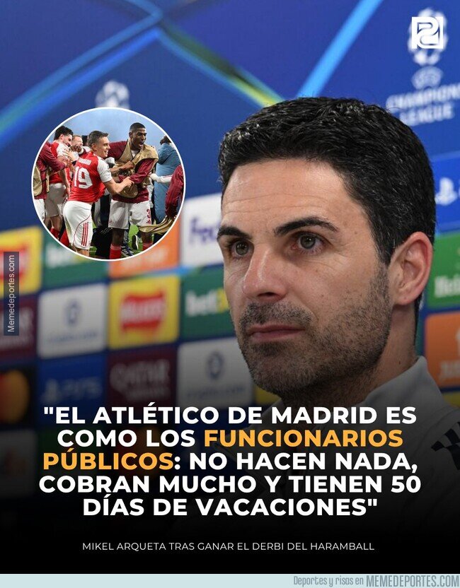 1239645 - Duras declaraciones de Arteta, por @paupecf