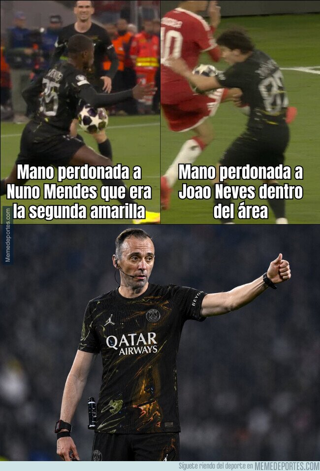 1239727 - El árbitro iba con los parisinos