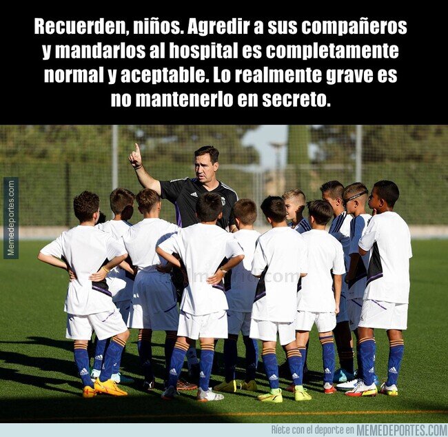 1239839 - ¿Se ha planteado Arbeloa el ejemplo que está dejando en el fútbol base de su club?