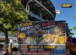 Enlace a La pancarta alrededor del Camp Nou