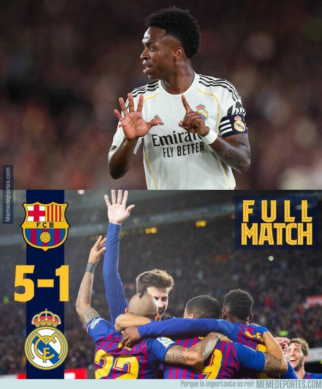 1239903 - Vinicius quiso recordar su primer Clásico
