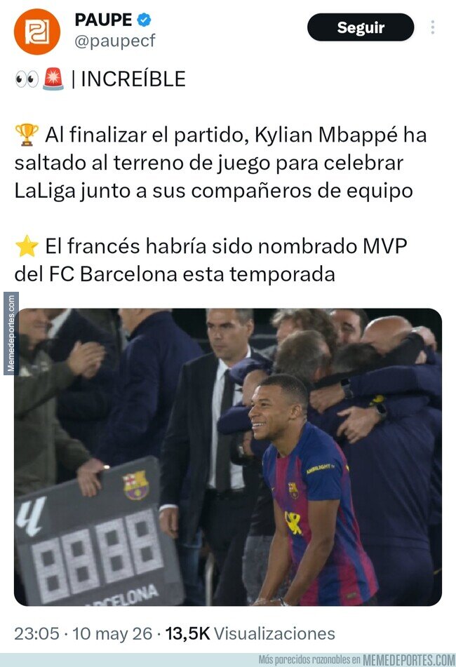 1239908 - Felicidades también a Kylian, por @paupecf