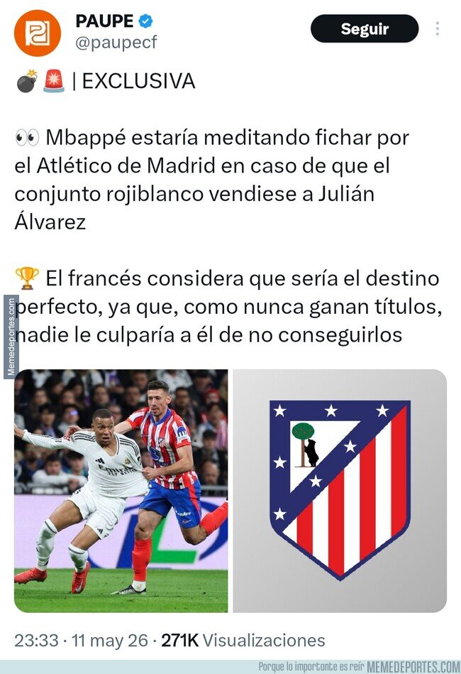 1239944 - El equipo perfecto para Mbappé, por @paupecf