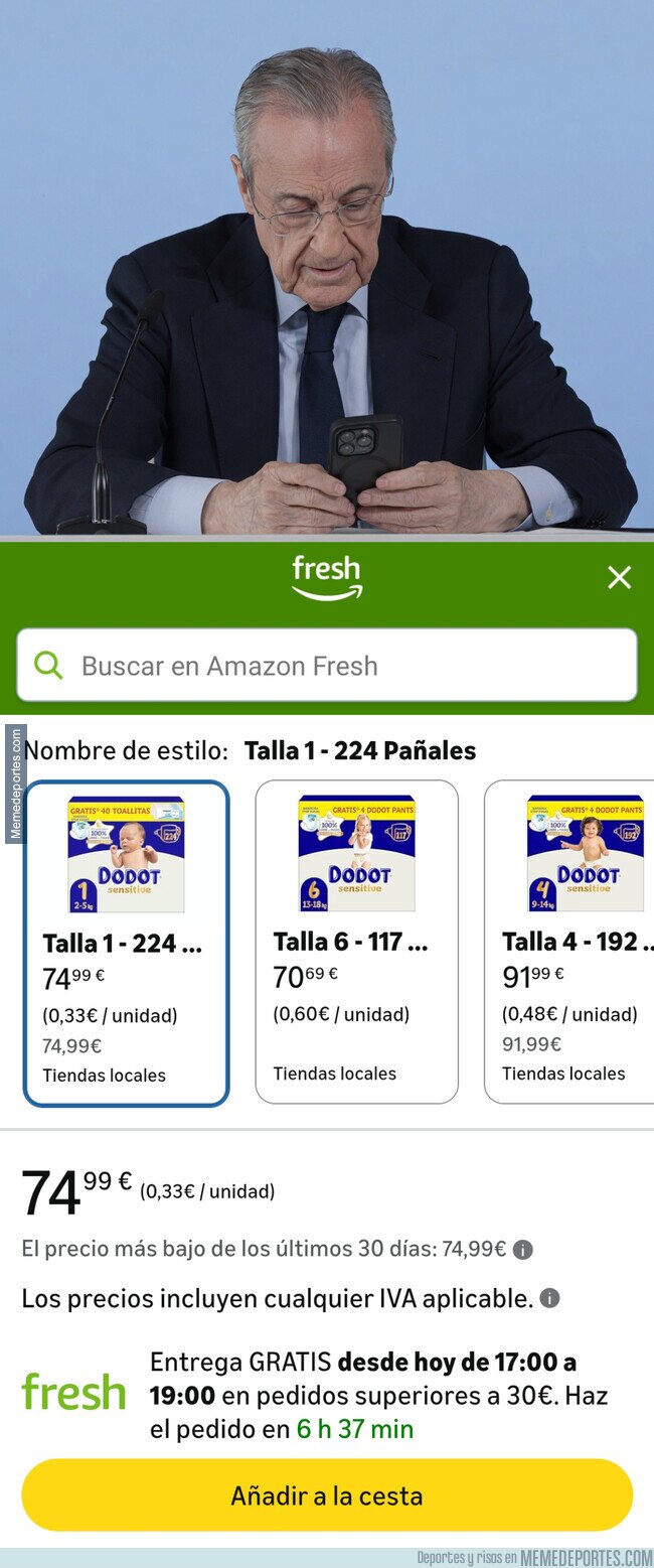 1239982 - ¿Qué mira Florentino en el móvil?
