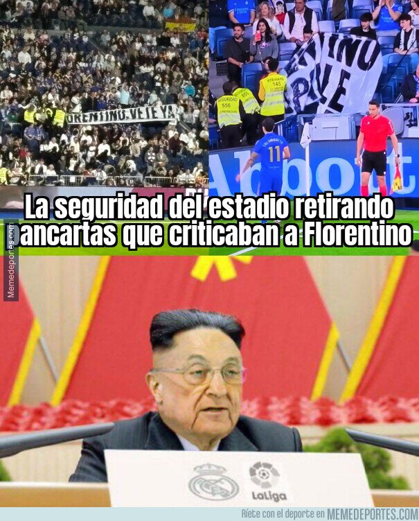 1240050 - No hay libertad de expresión en el Bernabéu