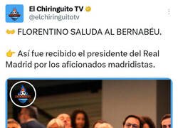 Enlace a Florentino saludando a sus súbditos