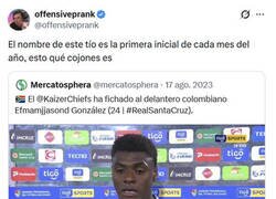 Enlace a Que no caiga en el olvido el nombre de este jugador