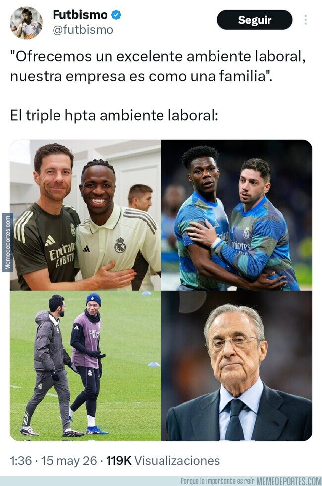 1240126 - Excelente ambiente laboral, por @futbismo
