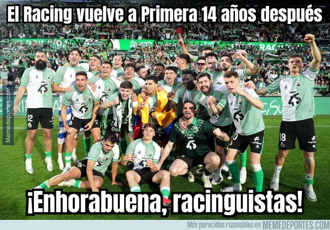 1240131 - El Racing confirma su ascenso a LALIGA