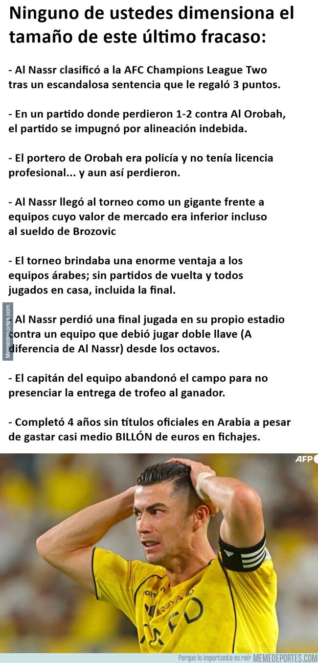 1240142 - El verdadero tamaño del último fracaso de Cristiano Ronaldo