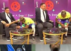Enlace a El que quería las rodillas de Ronaldo