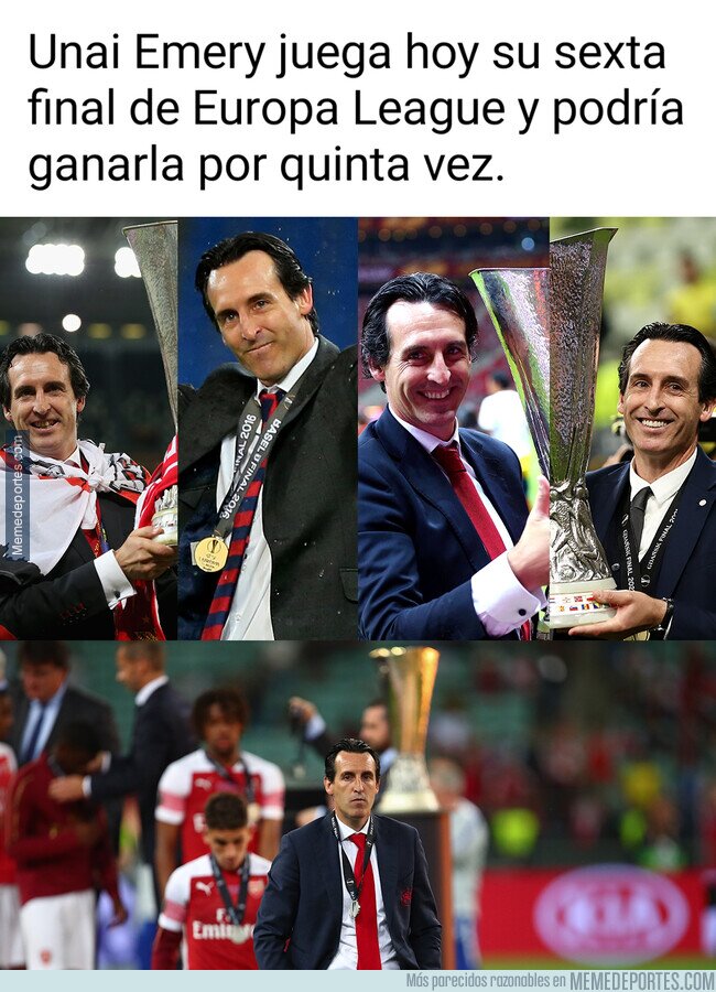 1240248 - El idilio de Unai Emery con la Europa League