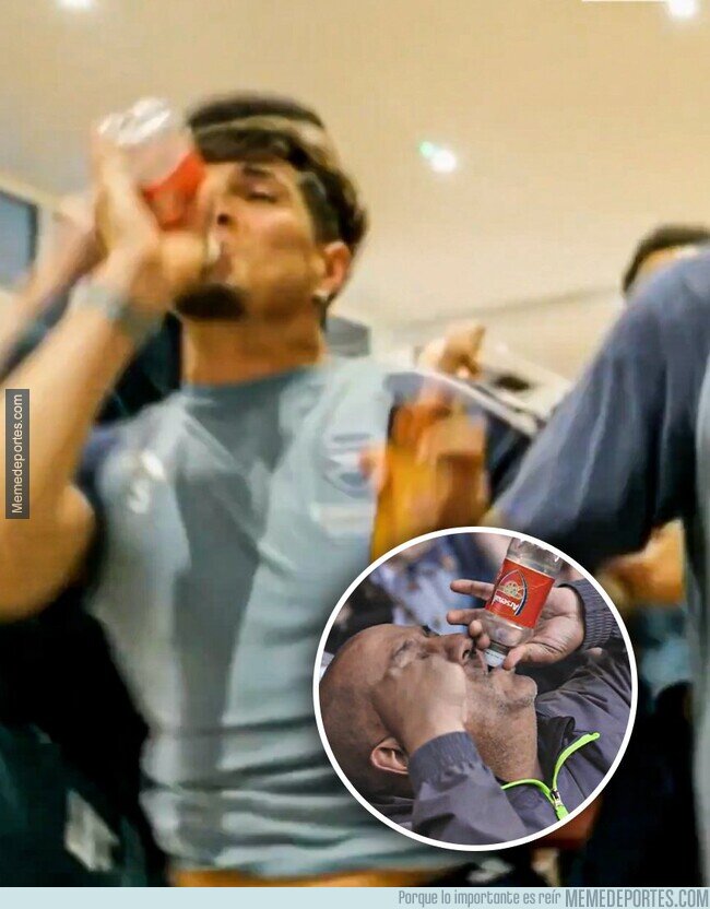 1240262 - Hincapié se acordó del fan de la botella