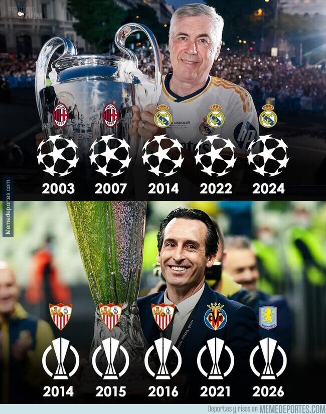 1240320 - Unai es a la Europa League lo que Ancelotti a la Champions