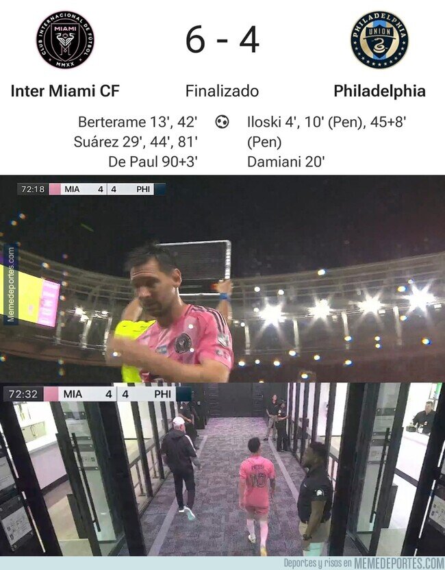 1240456 - Con Messi 4-4 se va Messi y ganan 6-4