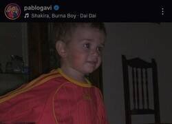 Enlace a A esta le quedó un corazoncito culé