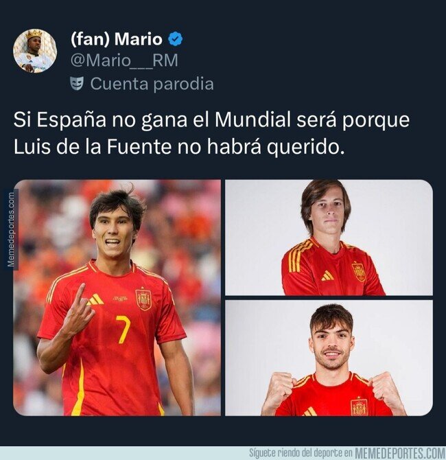 1240595 - España iba a ganar el mundial con los suplentes del Madrid