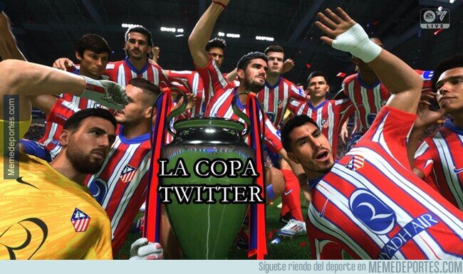 1240665 - Atlético Madrid, campeones de la poderosa Copa Twitter