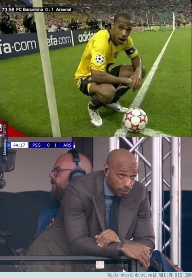 1240718 - Thierry Henry en las dos finales de Champions de la historia del Arsenal