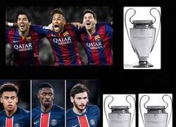 Enlace a El tridente con el que más ganó Luis Enrique
