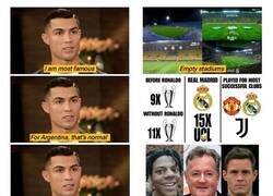 Enlace a A Cristiano se le cae el discurso