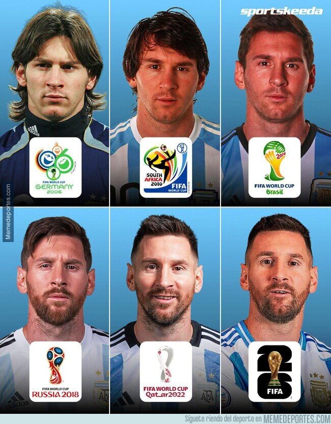1240801 - Serán seis mundiales para Lionel
