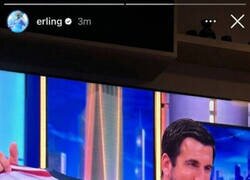 Enlace a Haaland no sabe ni quién es Riquelme
