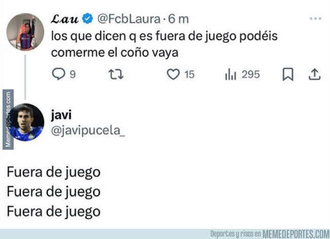 1240862 - Fuera de juego clarísimo