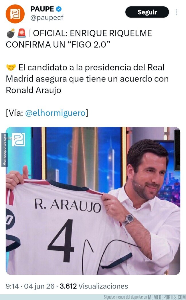 1240887 - Riquelme confirma un 'Figo 2.0', por @paupecf