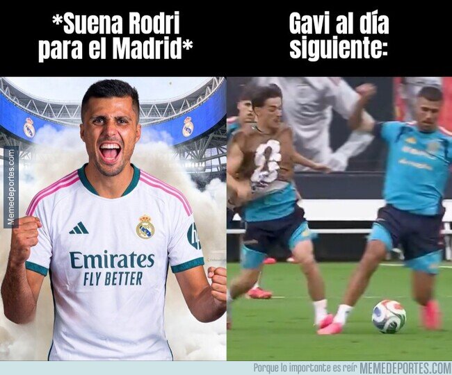 1240960 - Gavi quiere evitar que haya madridistas en la selección a toda costa
