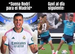 Enlace a Gavi quiere evitar que haya madridistas en la selección a toda costa
