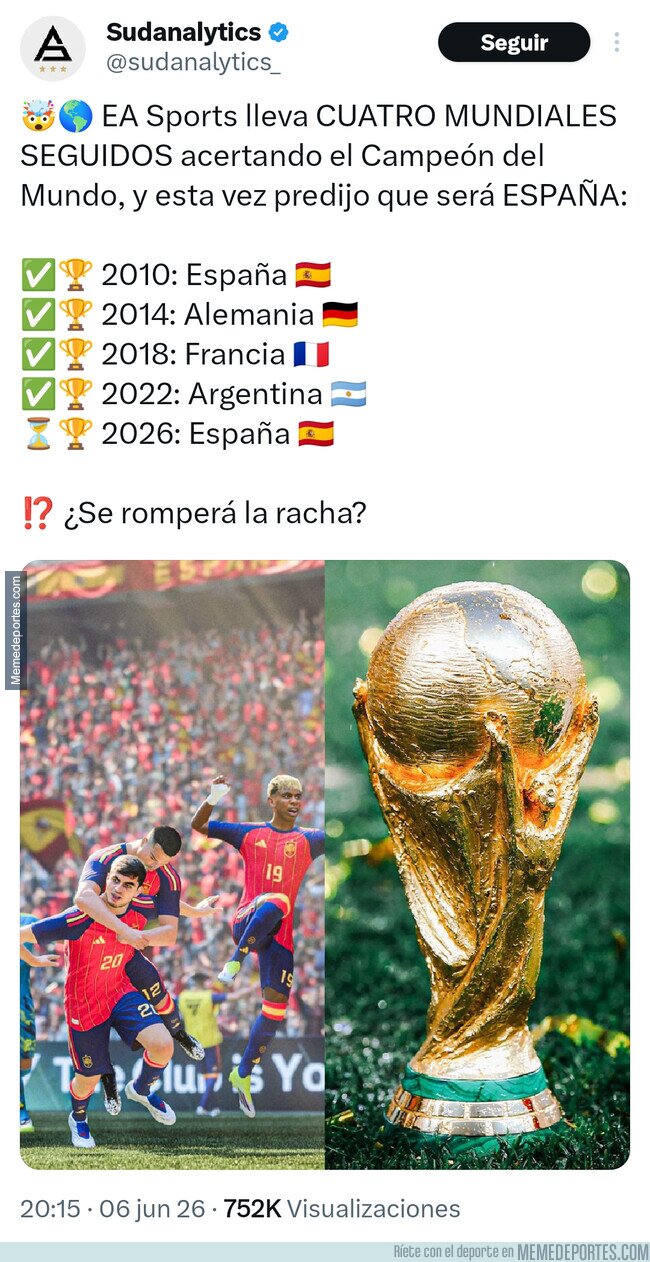 1240995 - ¿Volverá a acertar su predicción EA Sports? Por