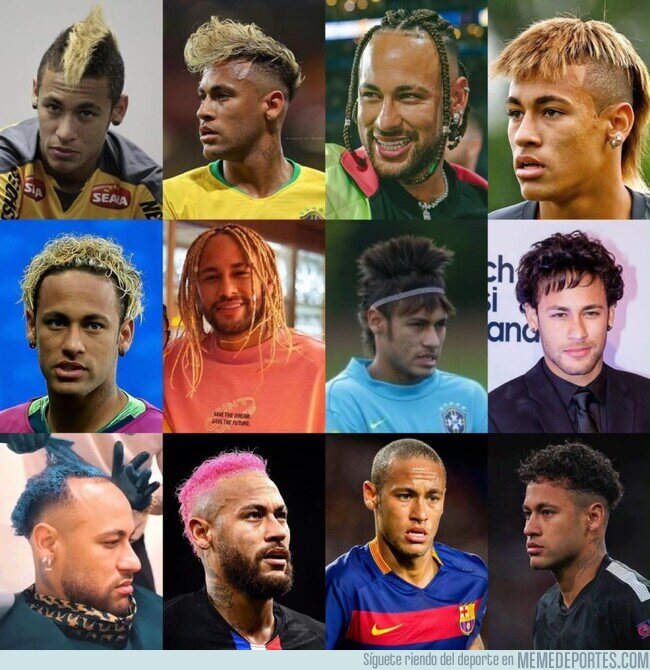1241033 - ¿Con qué peinado de Neymar te quedas?