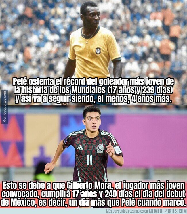 1241077 - Pelé asegura su récord por un día