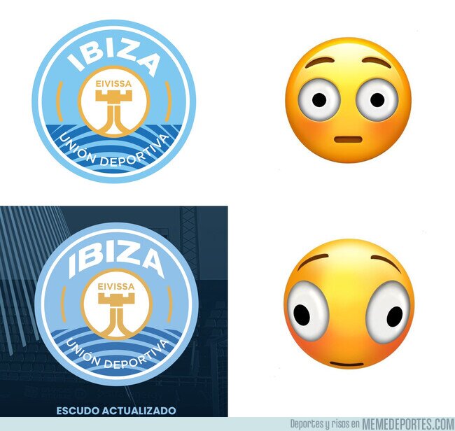 1241104 - La actualización del escudo del Ibiza