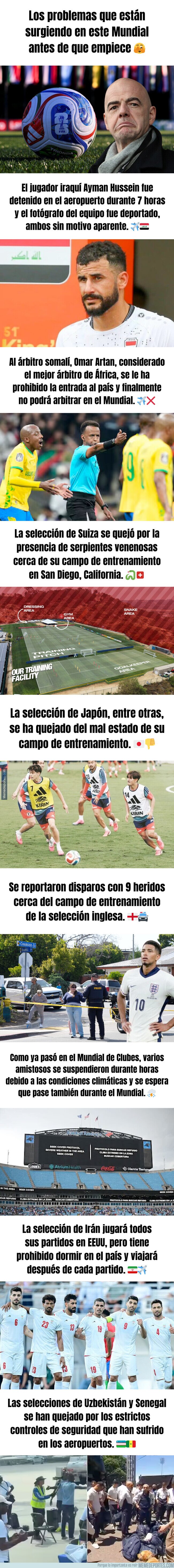 1241112 - Los problemas de este Mundial antes de que empiece